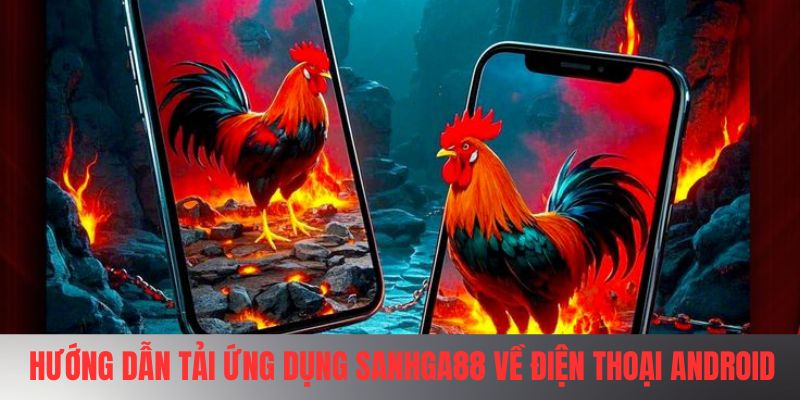 Hướng dẫn cách tải ứng dụng SANHGA88 về điện thoại Android